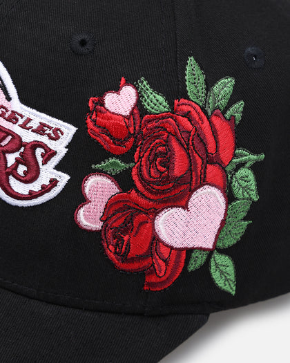 Mitchell & Ness Los Angeles Lakers 'Love & Devotion' Pro Crown Snapback Black