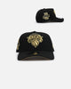 New Era New York Knicks 'NBA Gold Links' 9FORTY A-Frame Snapback Black/Gold