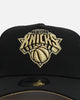 New Era New York Knicks 'NBA Gold Links' 9FORTY A-Frame Snapback Black/Gold