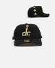 New Era Washington Wizards 'NBA Gold Links' 9FORTY A-Frame Snapback Black/Gold