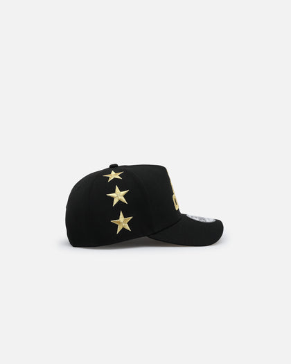 New Era Washington Wizards 'NBA Gold Links' 9FORTY A-Frame Snapback Black/Gold