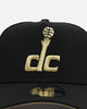 New Era Washington Wizards 'NBA Gold Links' 9FORTY A-Frame Snapback Black/Gold