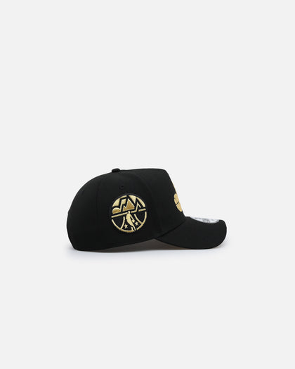 New Era Utah Jazz 'NBA Gold Links' 9FORTY A-Frame Snapback Black/Gold