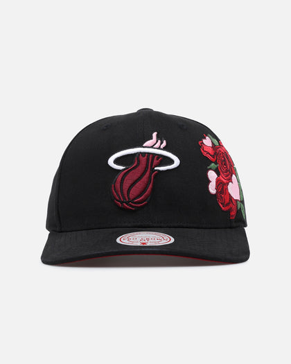 Mitchell & Ness Miami Heat 'Love & Devotion' Pro Crown Snapback Black