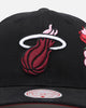 Mitchell & Ness Miami Heat 'Love & Devotion' Pro Crown Snapback Black