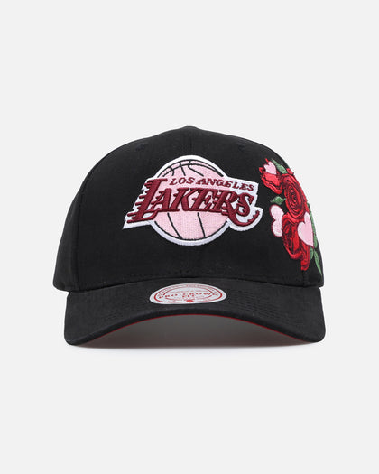 Mitchell & Ness Los Angeles Lakers 'Love & Devotion' Pro Crown Snapback Black