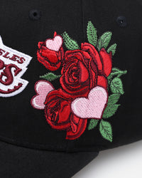 Mitchell & Ness Los Angeles Lakers 'Love & Devotion' Pro Crown Snapback Black