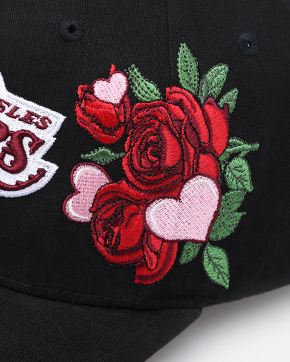 Mitchell & Ness Los Angeles Lakers 'Love & Devotion' Pro Crown Snapback Black