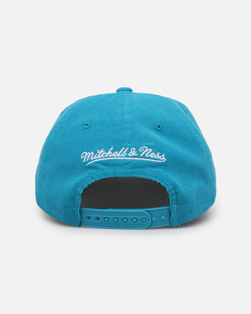 Mitchell & Ness Charlotte Hornets Suns Out Corduroy Deadstock Snapback Teal