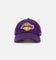 47 Brand Los Angeles Lakers Wooly Clean Up Strapback Purple