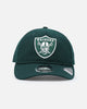 New Era Las Vegas Raiders 'Retro Crown Classic' 9FIFTY Retro Crown Strapback Dark Green