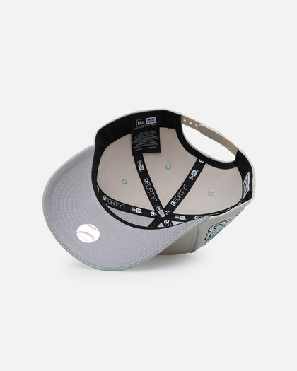 New Era Los Angeles Dodgers 'Sea Glass' 9FORTY A-Frame Snapback Stone/Green