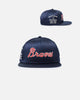 New Era Atlanta Braves 'Satin Script' 9FIFTY Snapback OTC