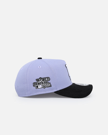 New Era Los Angeles Dodgers 9FORTY A-Frame Snapback Lavender/Black