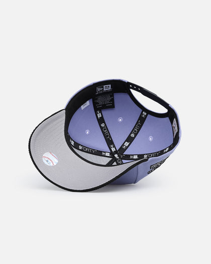 New Era Los Angeles Dodgers 9FORTY A-Frame Snapback Lavender/Black