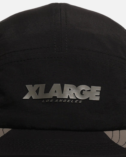 X-Large Football Camp Cap Black