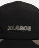 X-Large Football Camp Cap Black
