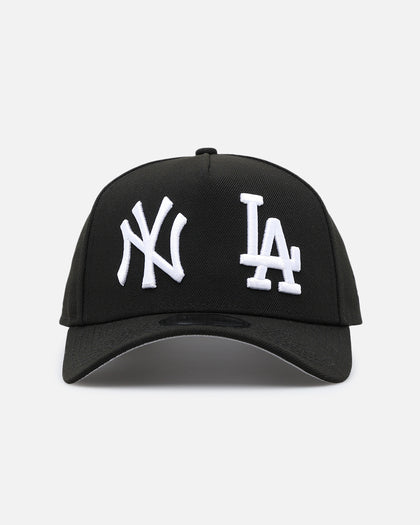 New Era New York Yankees X Los Angeles Dodgers 'Dual Logo' 9FORTY A-Frame Snapback Black/White
