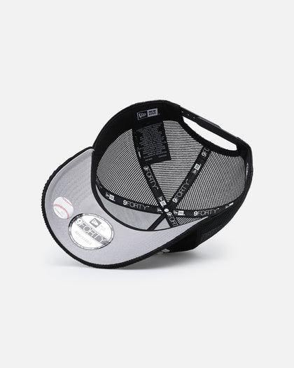 New Era New York Yankees X Los Angeles Dodgers 'Dual Logo' 9FORTY A-Frame Trucker Snapback Black