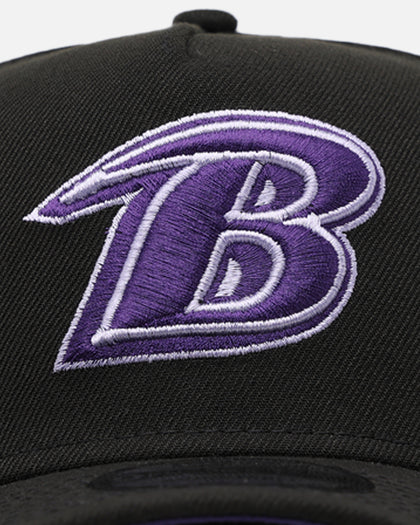 New Era Baltimore Ravens 'Purple Haze' 9FORTY A-Frame Snapback Black/Purple