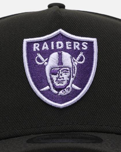 New Era Las Vegas Raiders 'Purple Haze' 9FORTY A-Frame Snapback Black/Purple