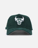 New Era Chicago Bulls 'Dark Green Cord' 9FORTY A-Frame Snapback Dark Green