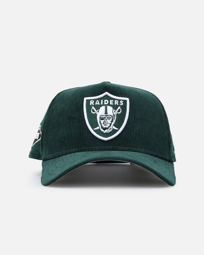 New Era Las Vegas Raiders 'Dark Green Cord' 9FORTY A-Frame Snapback Dark Green