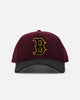 New Era Boston Red Sox 'Large Chenille' 9FORTY A-Frame Snapback Maroon