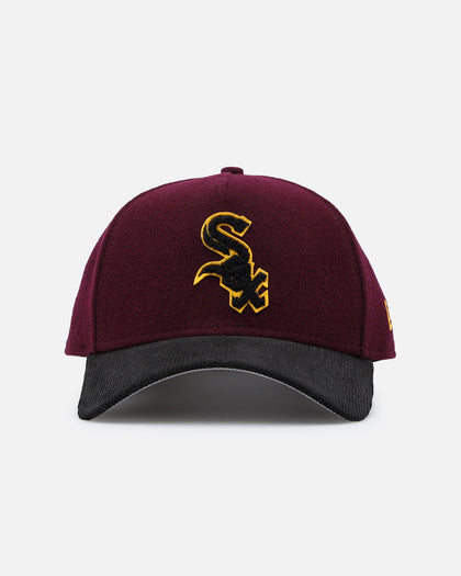 New Era Chicago White Sox 'Large Chenille' 9FORTY A-Frame Snapback Maroon
