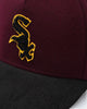 New Era Chicago White Sox 'Large Chenille' 9FORTY A-Frame Snapback Maroon