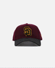 New Era San Diego Padres 'Large Chenille' 9FORTY A-Frame Snapback Maroon