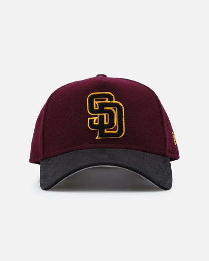 New Era San Diego Padres 'Large Chenille' 9FORTY A-Frame Snapback Maroon