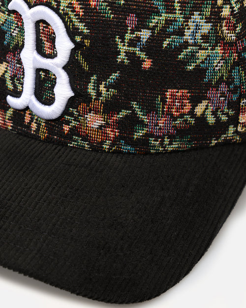 New Era Boston Red Sox 'Floral Tapestry' 9FORTY A-Frame Snapback Tapestry/Black