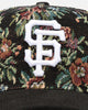 New Era San Francisco Giants 'Floral Tapestry' 9FORTY A-Frame Snapback Tapestry/Black