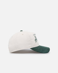 New Era Houston Astros 'Heritage Golf' Pre-Curved Golfer Snapback Chrome White
