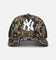 New Era New York Yankees 'Black Floral Tapestry' 9FORTY A-Frame Trucker Snapback Tapestry