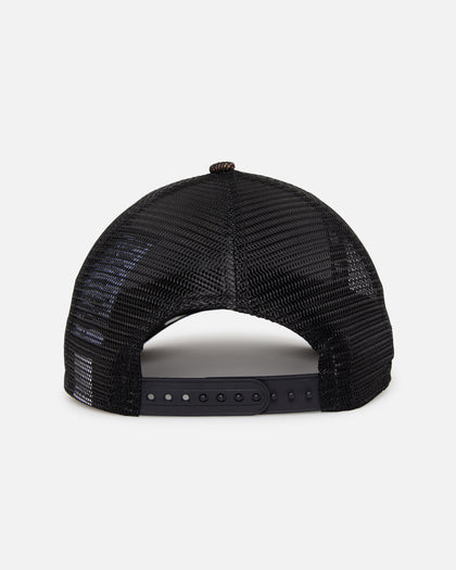 New Era New York Yankees 'Black Floral Tapestry' 9FORTY A-Frame Trucker Snapback Tapestry