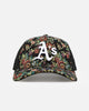 New Era Oakland Athletics 'Black Floral Tapestry' 9FORTY A-Frame Trucker Snapback Tapestry