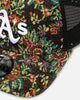 New Era Oakland Athletics 'Black Floral Tapestry' 9FORTY A-Frame Trucker Snapback Tapestry