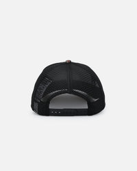 New Era San Francisco 49ers 'Black Floral Tapestry' 9FORTY A-Frame Trucker Snapback Tapestry