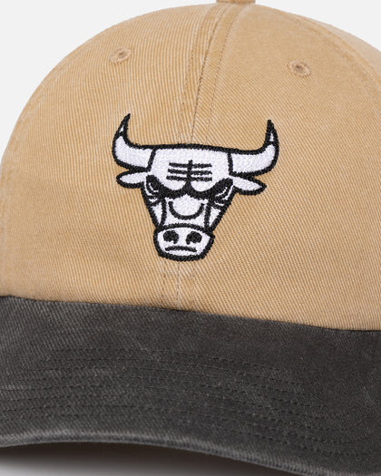 47 Brand Chicago Bulls 47 Clean Up Strapback Khaki