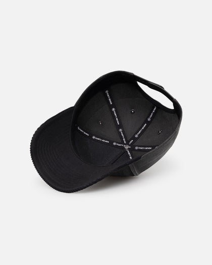 47 Brand Atlanta Braves 'Apollo Corduroy' Offside DT Snapback Black