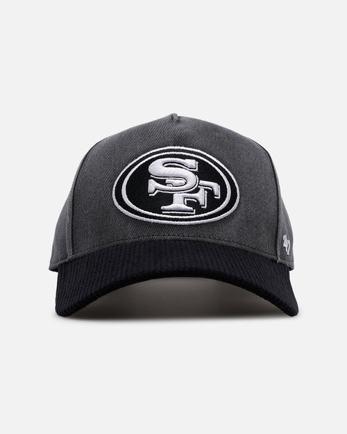 47 Brand San Francisco 49ers 'Apollo Corduroy' 47 Offside DT Strapback Black