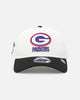 New Era Green Bay Packers 'Neon Nights' 9FORTY Snapback Chrome/Black