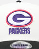 New Era Green Bay Packers 'Neon Nights' 9FORTY Snapback Chrome/Black