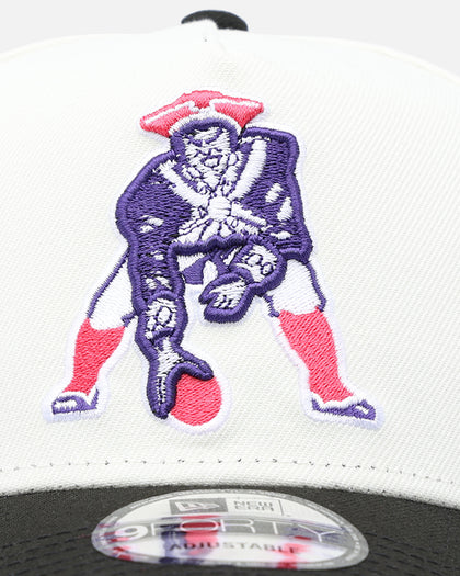 New Era New England Patriots 'Neon Nights' 9FORTY Snapback Chrome/Black