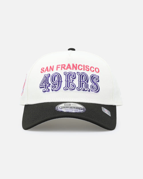 New Era San Francisco 49ers 'Neon Nights' 9FORTY Snapback Chrome/Black