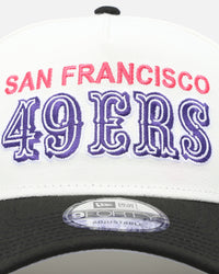 New Era San Francisco 49ers 'Neon Nights' 9FORTY Snapback Chrome/Black