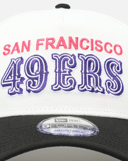 New Era San Francisco 49ers 'Neon Nights' 9FORTY Snapback Chrome/Black