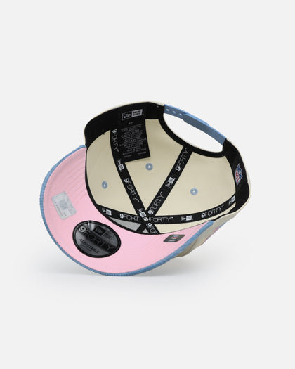 New Era Los Angeles Chargers 'Easter Corduroy' 9FORTY A-Frame Snapback White/Blue